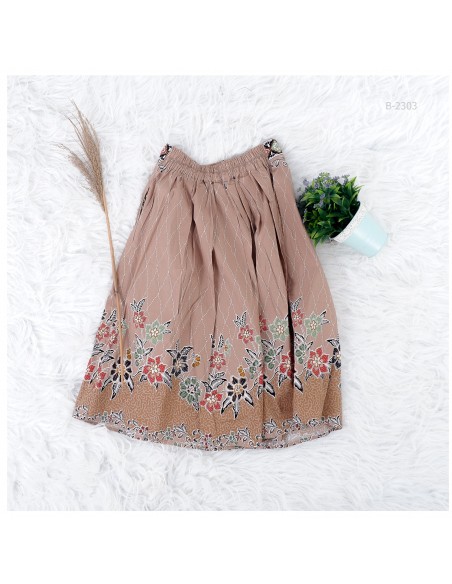 Rok Batik Cewek Model Klok A 7/8
