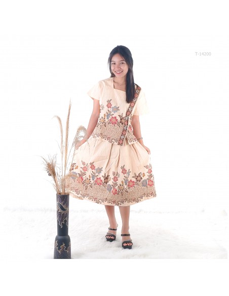 Rok Batik Cewek Model Klok A 7/8