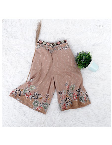 Celana Kulot Cewek Batik 7/8 Tasya All Size