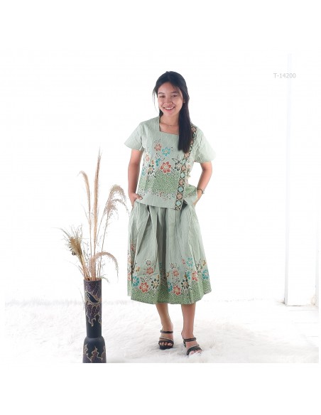 Celana Kulot Cewek Batik 7/8 Tasya All Size