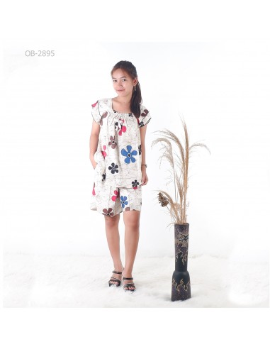 Setelan Hot Pans Motif Bunga Campur Marisa All...