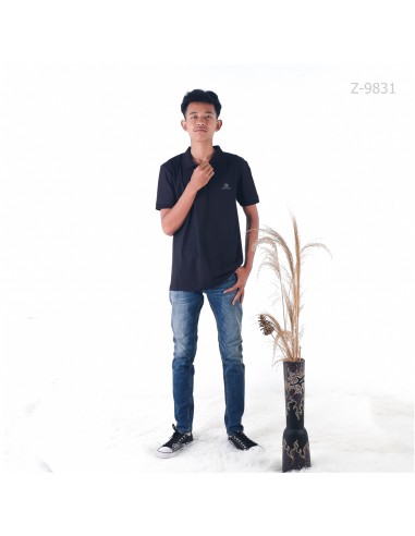 Kaos Kerah / Kaos Wangky Lengan Pendek Cowok...