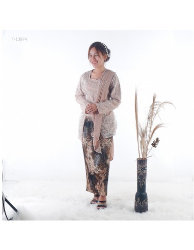 Atasan Brokat Cewek Model Kutu Baru GB Fashion