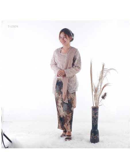 Atasan Brokat Cewek Model Kutu Baru GB Fashion