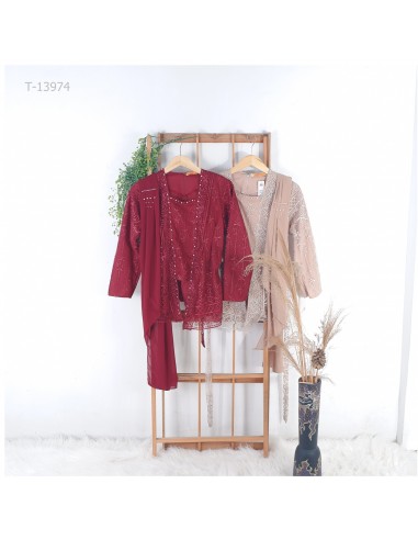 Atasan Brokat Cewek Model Kutu Baru GB Fashion