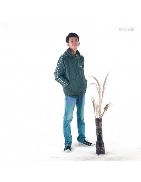 Jaket Hodie Parasit Cowok Rocksky M-XXL