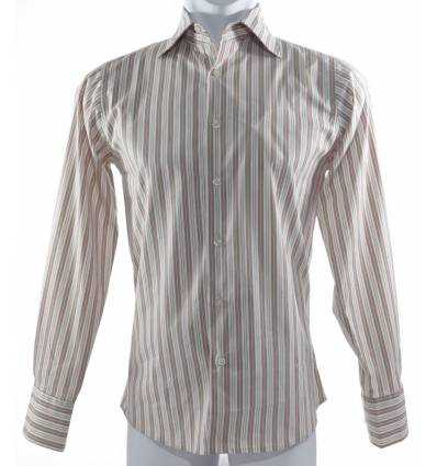 Kemeja Formal Slim Fit Cowok Lengan Panjang Next