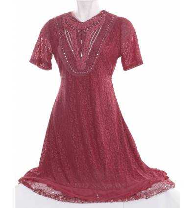 Dress Cewek Lengan Pendek Aurum