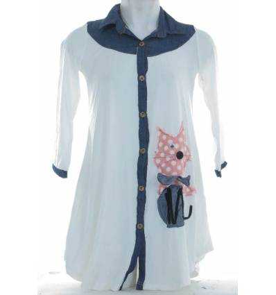 Atasan Kerah  Anak Cewek Lengan Panjang   JOIE