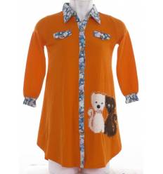 Kaos Kerah Anak Cewek Lengan Panjang JOIE 