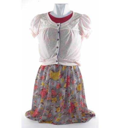 Dress Dengan Bolero Cewek Satine All size