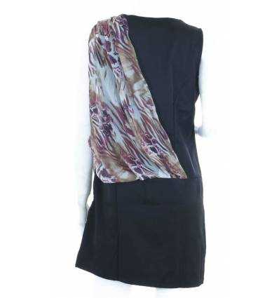 Dress Cewek Tanpa Lengan RASPBERRY