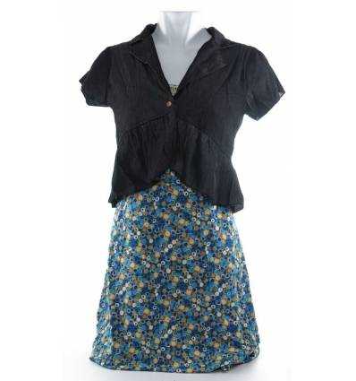 Dress Dengan Bolero Cewek Satine All Size