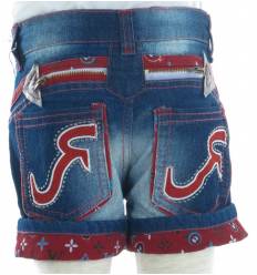 Celana Pendek Jeans Anak Cewek BEAUTY KIDS 2