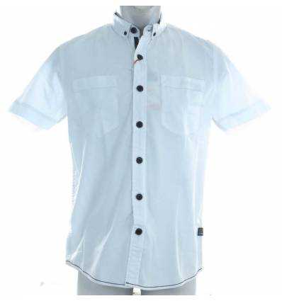 Kemeja Cowok Lengan Pendek Emba