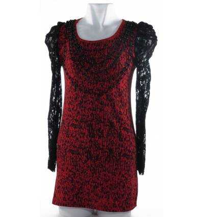 Kaos Cewek Pesta Lengan Panjang