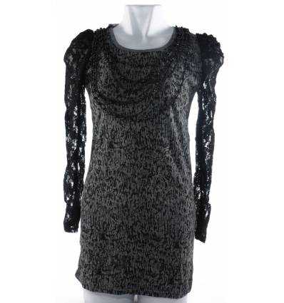 Kaos Cewek Pesta Lengan Panjang