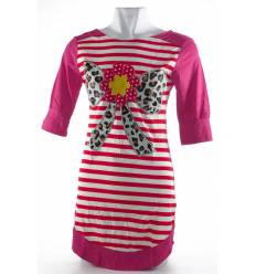 Atasa Kaos Cewek Lengan Pendek 3/4 Queentin All Size