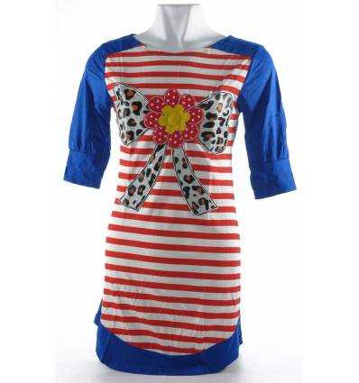 Atasa Kaos Cewek Lengan Pendek 3/4 Queentin All...