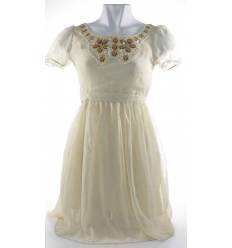 Dress Pesta Cewek Lengan Pendek All Size