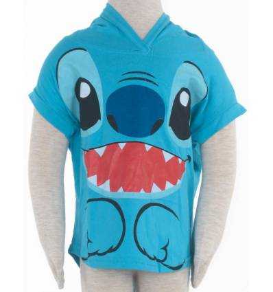 Kaos Anak Cewek Lengan Pendek Bertopi