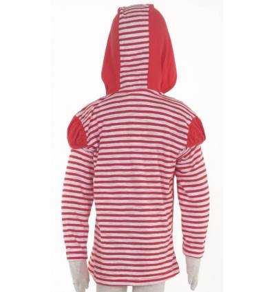 Atasan Anak Cewek Lengan Panjang Bertopi DODO