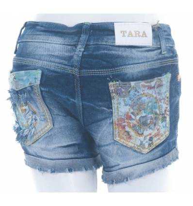 Celana Hot Pants Cewek Jeans Tara