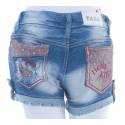 Celana Hot Pants Cewek Jeans Tara
