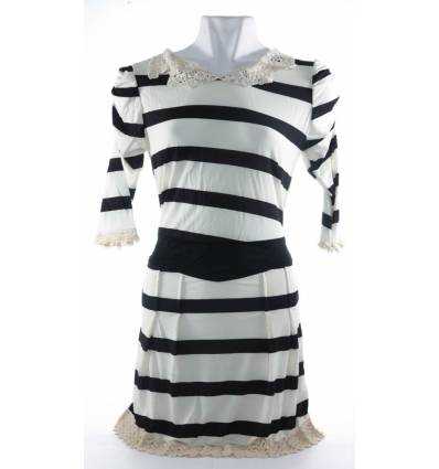 Atasan Mini Dress Cewek Lengan 3/4 Queen Tin