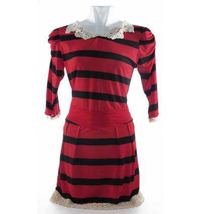 Atasan Mini Dress Cewek Lengan 3/4 Queen Tin