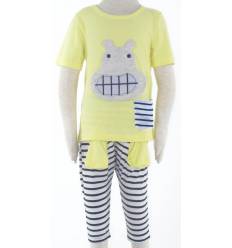 Setelan Anak Cowok Lengan Pendek 3XK