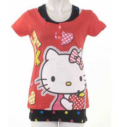 Kaos Oblong Cewek Lengan Pendek No Brand ( Cotton)