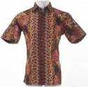 Kemeja Batik Cowok Lengan Pendek Dixmont