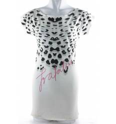 Kaos Panjang Cewek Lengan Pendek Jus D'Orange