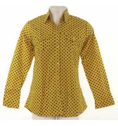 Kemeja Cewek Lengan Panjang Sofia