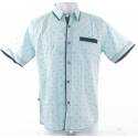 Kemeja Cowok  Lengan Pendek Topten