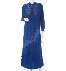 Longdress + Jilbab Muslim Cewek YIMEI 2