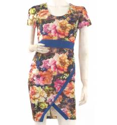 Dress Cewek Lengan Pendek RASPBERRY