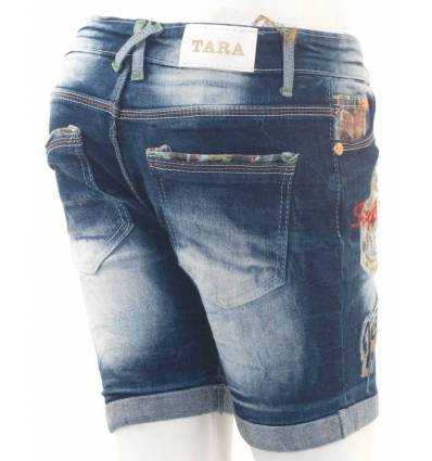 Celana Jeans Pendek Cewek 3/4 TARA
