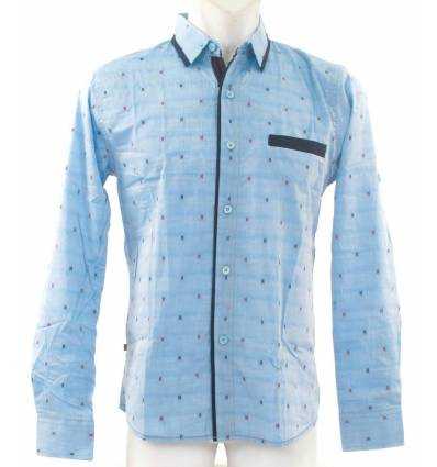 Kemeja Cowok Lengan Panjang Topten