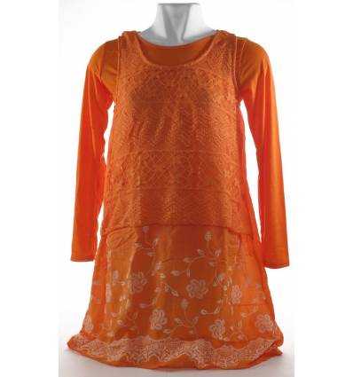 Dress Muslim Lengan Panjang Mixit All Size