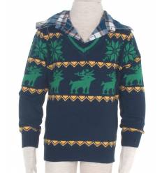 Kemeja Anak Cowok Lengan Panjang XINAIKA