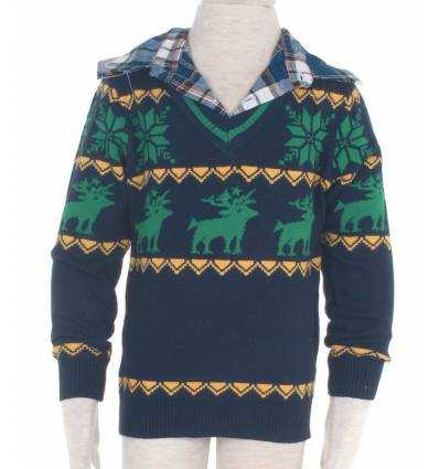 Kemeja Anak Cowok Lengan Panjang XINAIKA